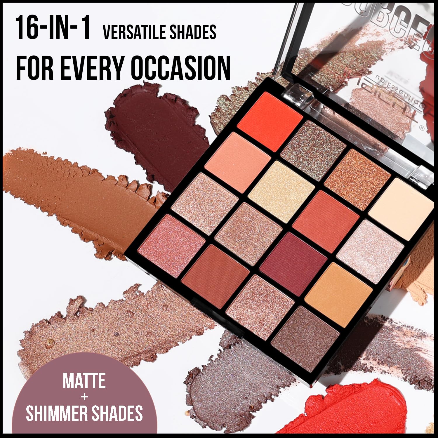 Buy Insight Cosmetics Gorgeous 16 Color Eyeshadow Palette|Matte